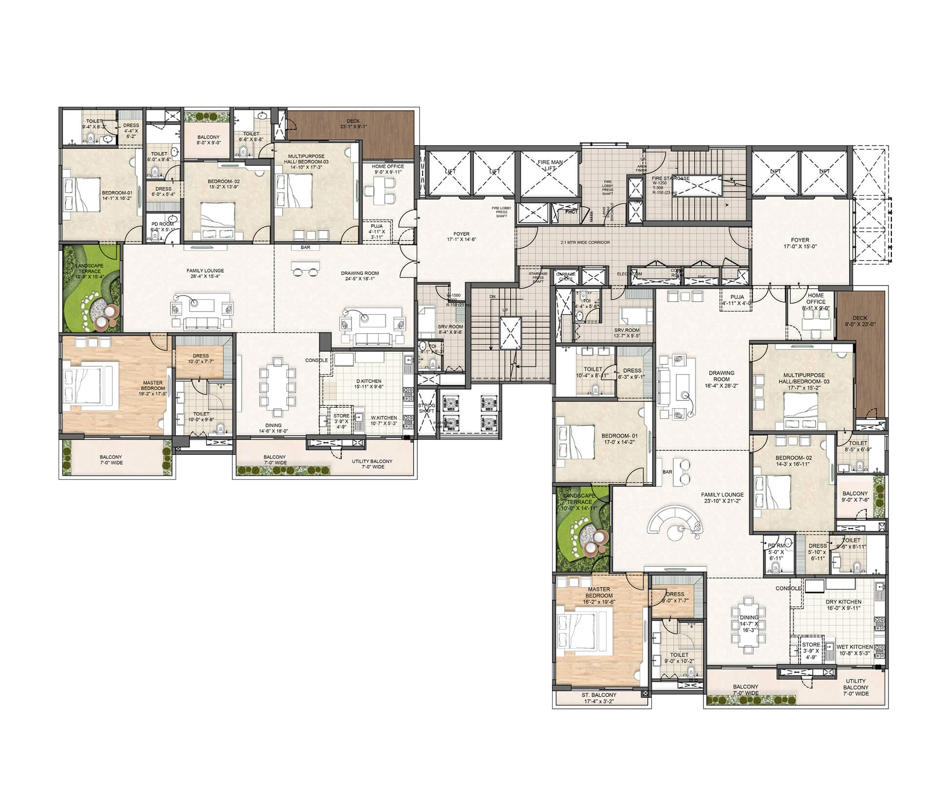 Auro the Pearl Master plan