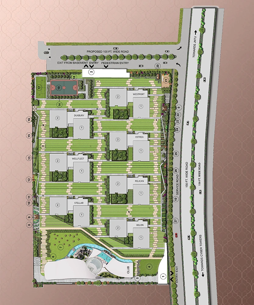 Auro the Pearl Master plan